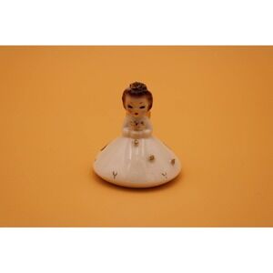 Vintage Josef Original December Birthday Girl Figurine